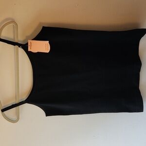 NWT Shapermint Black Everyday Scoop Neck Cami